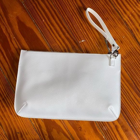 WHBM ๐พ NWTโPurple Hydrangeas Studded Wristlet Clutch Bag Purse, MSRP $69 - Picture 3 of 7